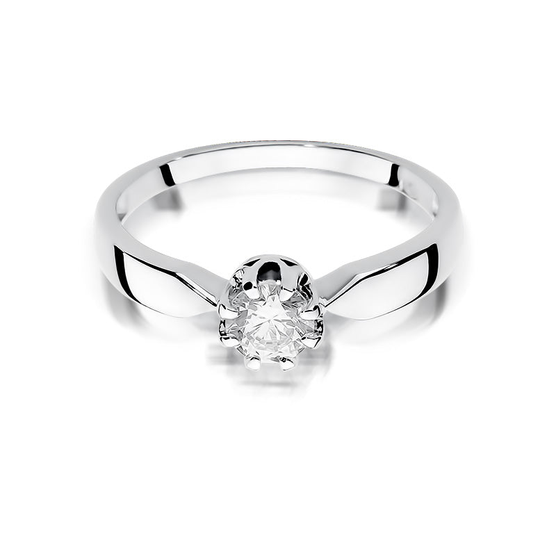 Inel Aur 14K cu Diamant Natural 0.50 ct, imaginea 5 din 5