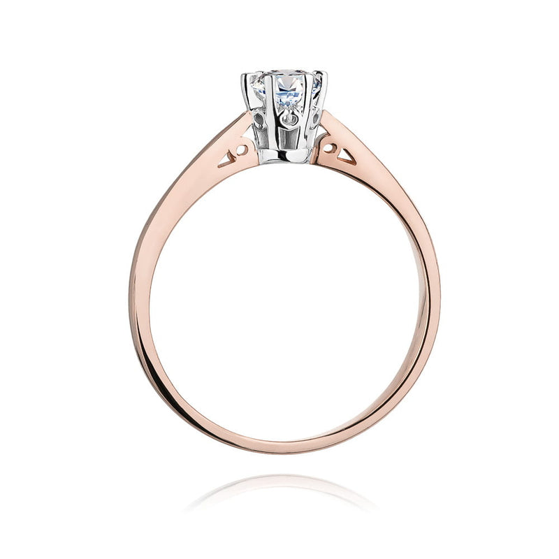 Inel Aur 14K cu Diamant Natural 1.00 ct, imaginea 11 din 12