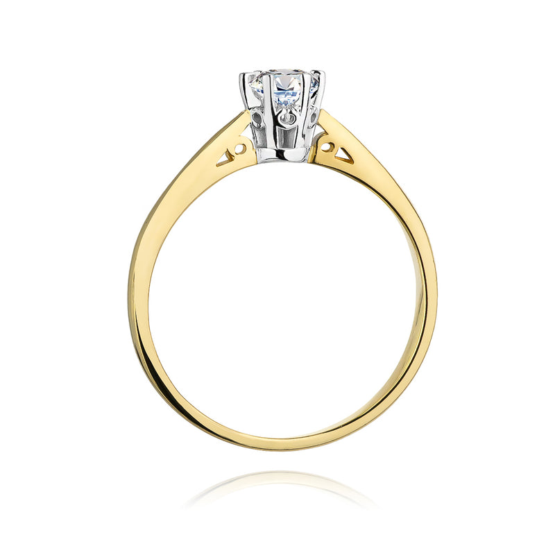 Inel Aur 14K cu Diamant Natural 1.00 ct, imaginea 4 din 12