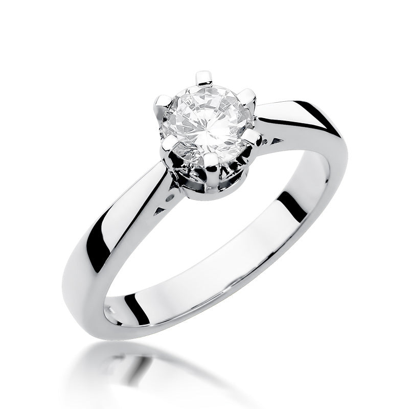 Inel Aur 14K cu Diamant Natural 1.00 ct, imaginea 5 din 12