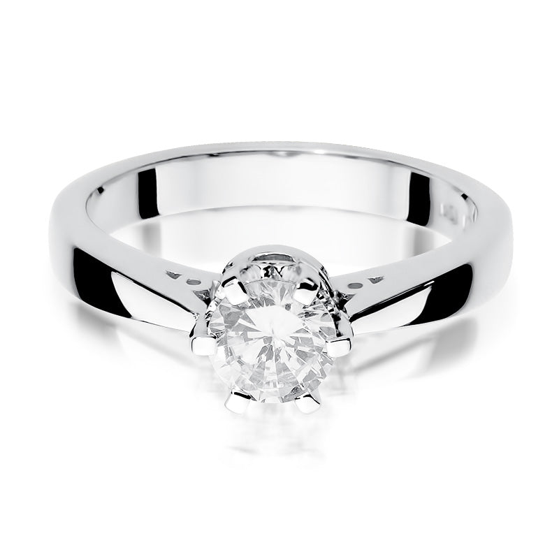 Inel Aur 14K cu Diamant Natural 1.00 ct, imaginea 6 din 12