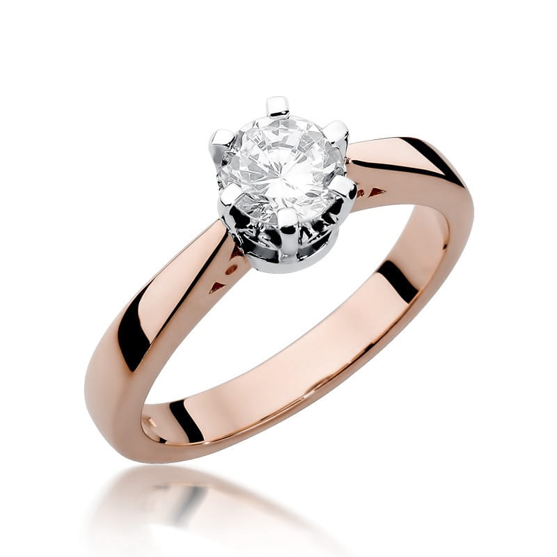 Inel Aur 14K cu Diamant Natural 1.00 ct, imaginea 9 din 12