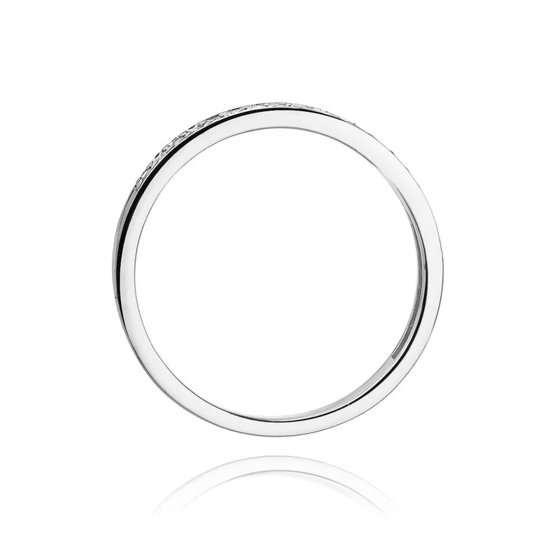 Inel Aur 14K cu Diamante Naturale Negre 0.09 ct, imaginea 6 din 11