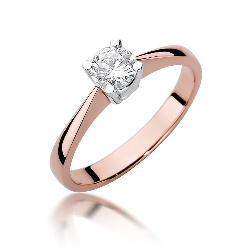 Inel Aur 14K cu Diamant Natural 0.50 ct, imaginea 8 din 11