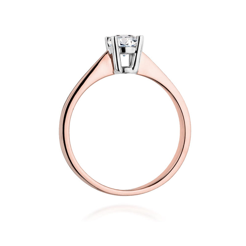 Inel Aur 14K cu Diamant Natural 0.50 ct, imaginea 10 din 11