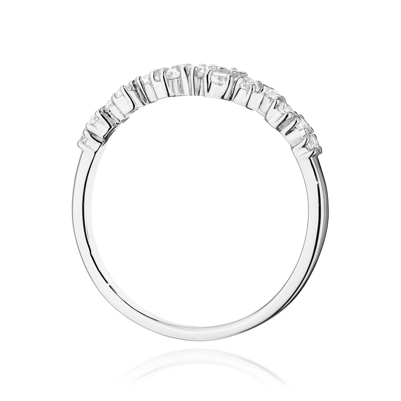 Inel Aur 14K cu Diamante Naturale 0.33 ct, imaginea 7 din 10