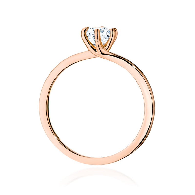 Inel Aur 14K cu Diamant Natural 0.50 ct, imaginea 9 din 9