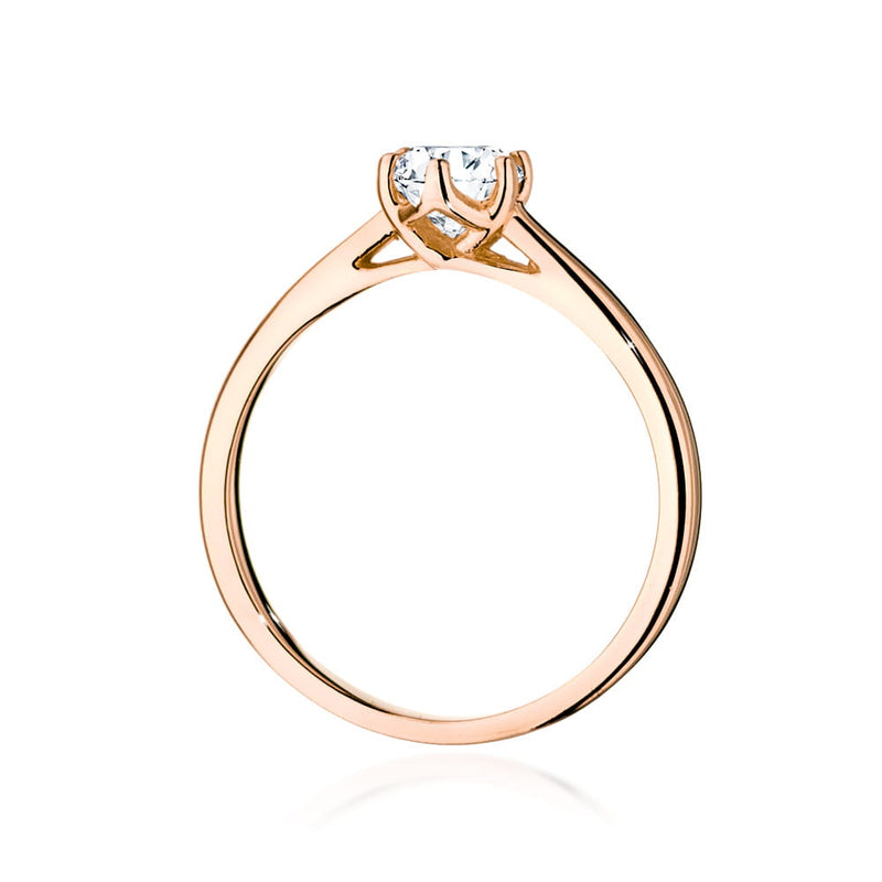 Inel Aur 14K cu Diamant Natural 0.50 ct, imaginea 9 din 9