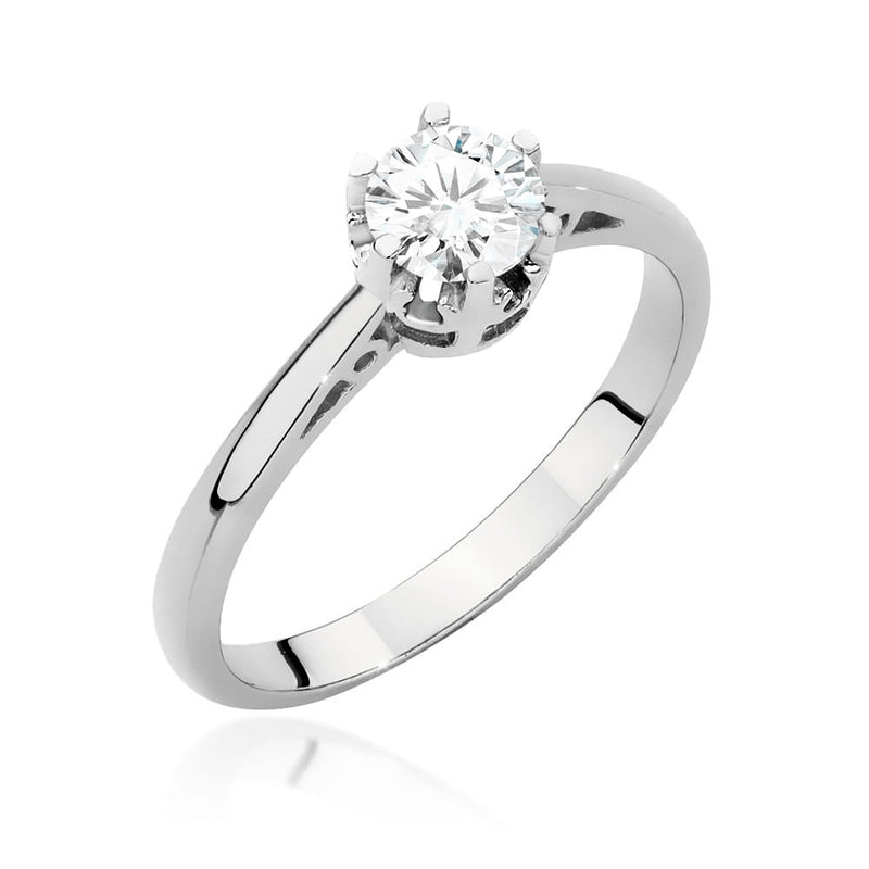Inel Aur 14K cu Diamant Natural 0.50 ct, imaginea 1 din 9