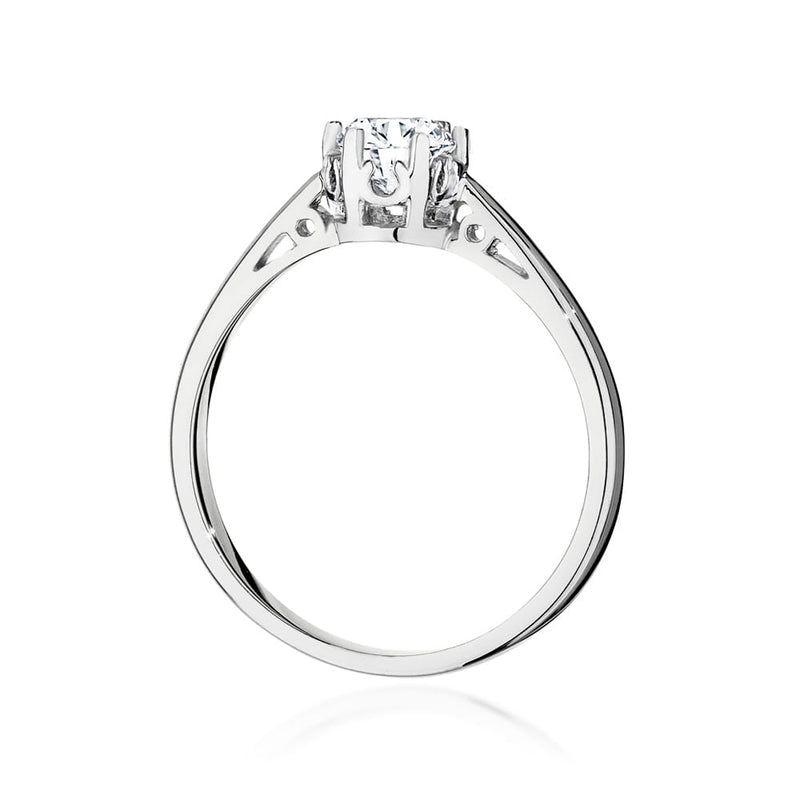 Inel Aur 14K cu Diamant Natural 0.50 ct, imaginea 3 din 9