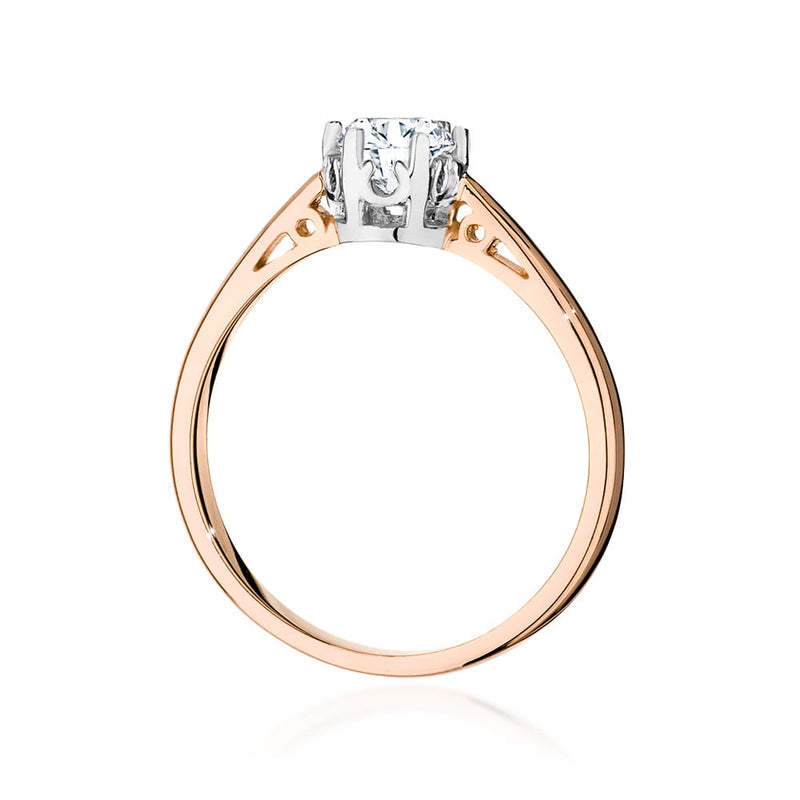 Inel Aur 14K cu Diamant Natural 0.50 ct, imaginea 9 din 9