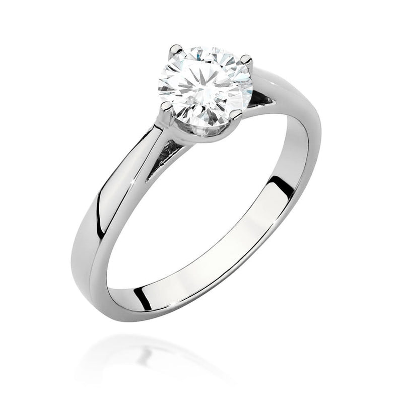Inel Aur 14K cu Diamant Natural 0.50 ct, imaginea 4 din 9