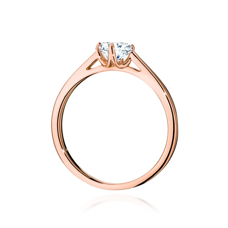 Inel Aur 14K cu Diamant Natural 0.50 ct, imaginea 9 din 9
