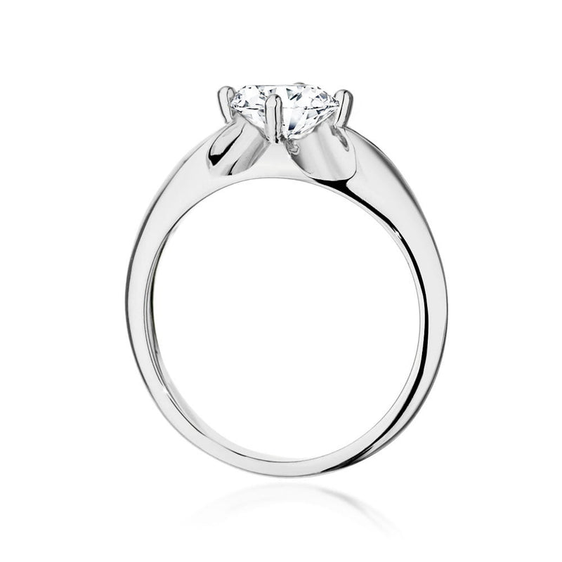 Inel Aur 14K cu Diamant Natural 0.50 ct, imaginea 6 din 9