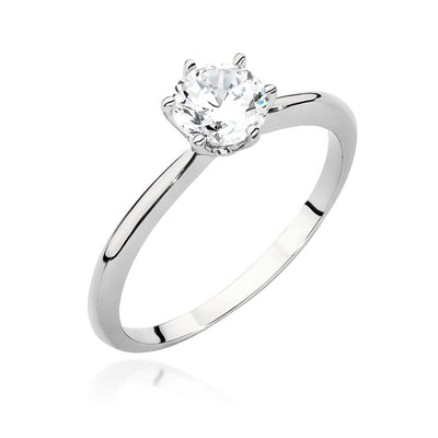 Inel Aur 14K cu Diamant Natural 1.00 ct