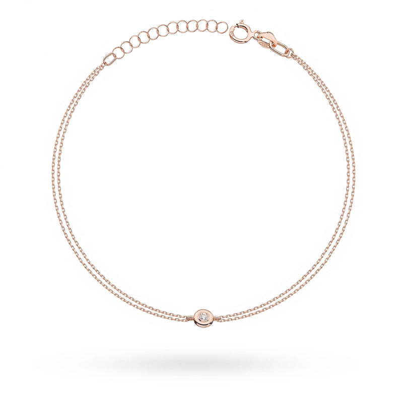 Bratara Aur 14K cu Diamante Naturale 0.02 ct, imaginea 5 din 5