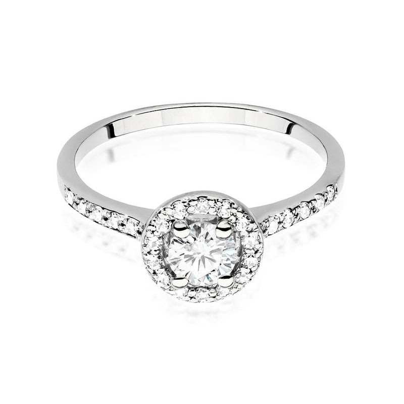 Inel Aur 14K cu Diamante Naturale 0.64 ct, imaginea 5 din 9