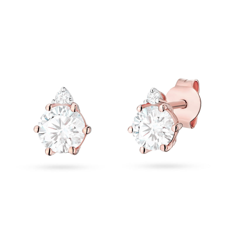 Cercei Aur 14K cu Diamante de Laborator 0.53 ct, imaginea 4 din 4