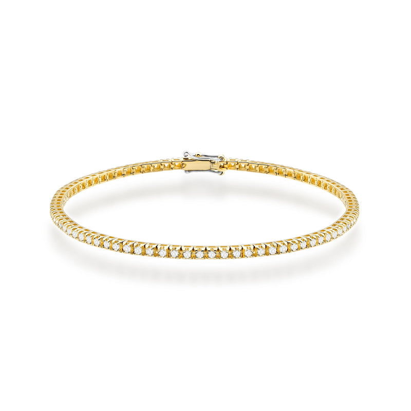 Bratara Aur 14K cu Diamante de Laborator 1.07 ct, imaginea 1 din 4
