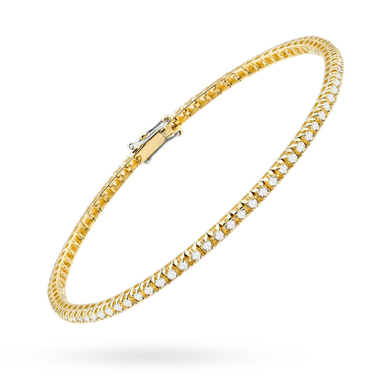 Bratara Aur 14K cu Diamante de Laborator 1.20 ct, imaginea 2 din 5