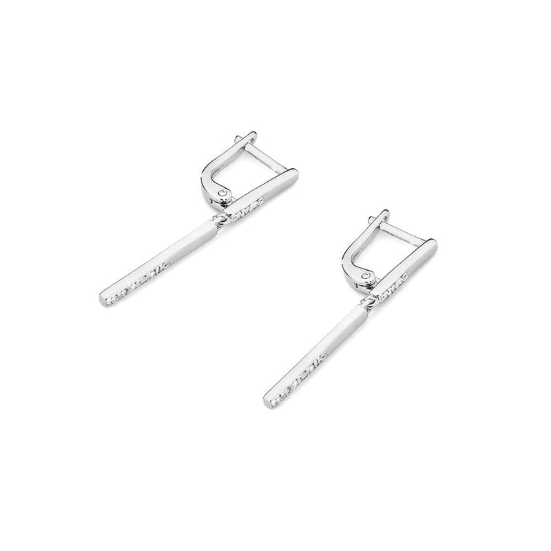 Cercei Aur 14K cu Diamante Naturale 0.09 ct, imaginea 4 din 5