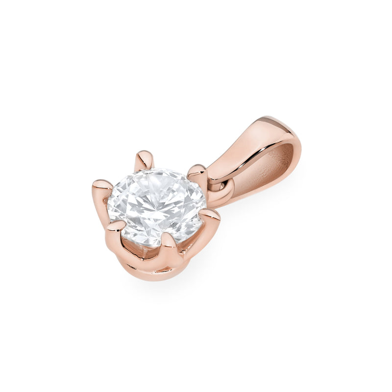 Pandantiv Aur 14K cu Diamant de Laborator 1.00 ct, imaginea 5 din 9