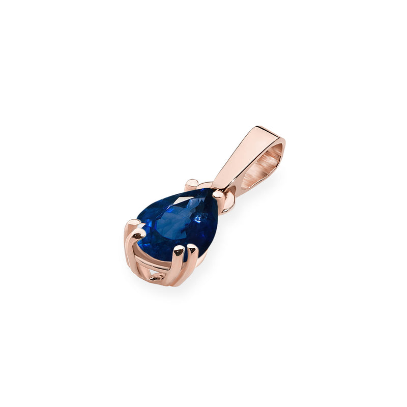 Pandantiv Aur 14K cu Safir 0.60 ct, imaginea 4 din 6