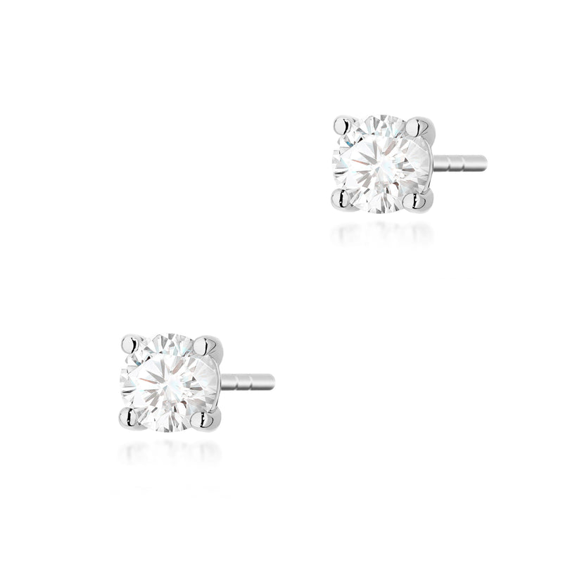 Cercei Aur 14K cu Diamant Natural 0.30 ct, imaginea 7 din 9