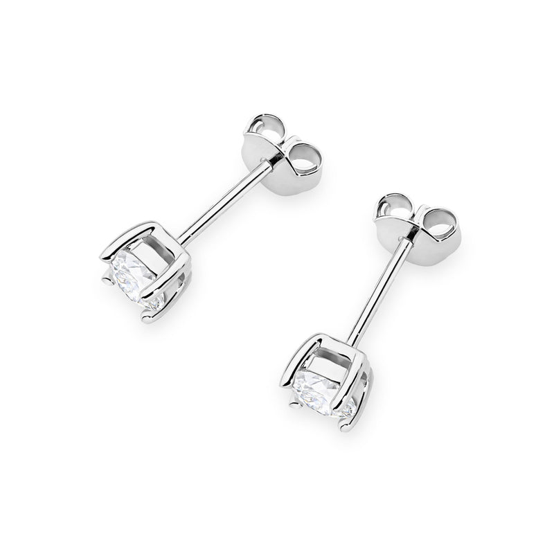 Cercei Aur 14K cu Diamant de Laborator 0.50 ct, imaginea 8 din 9