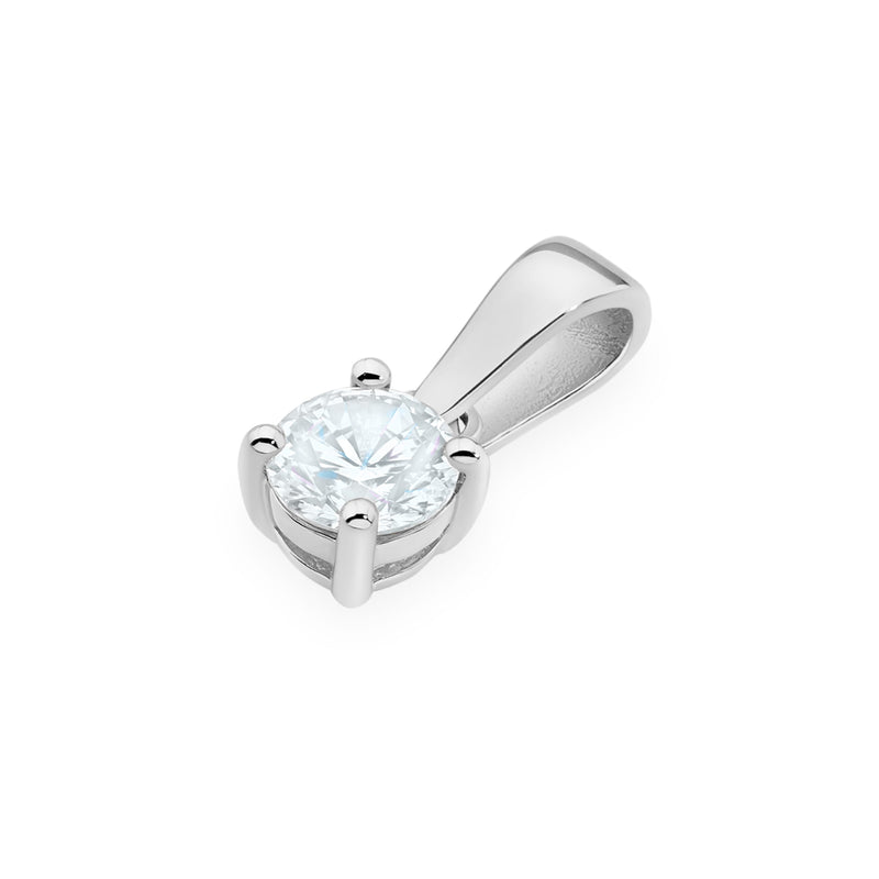 Pandantiv Aur 14K cu Diamant Natural 0.40 ct, imaginea 10 din 12