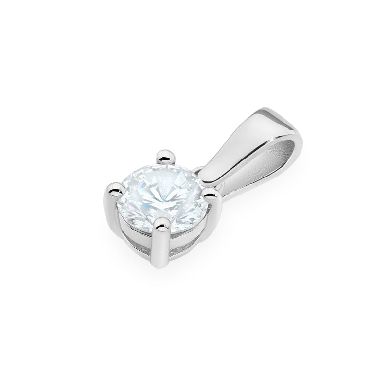 Pandantiv Aur 14K cu Diamant Natural 0.50 ct, imaginea 10 din 12