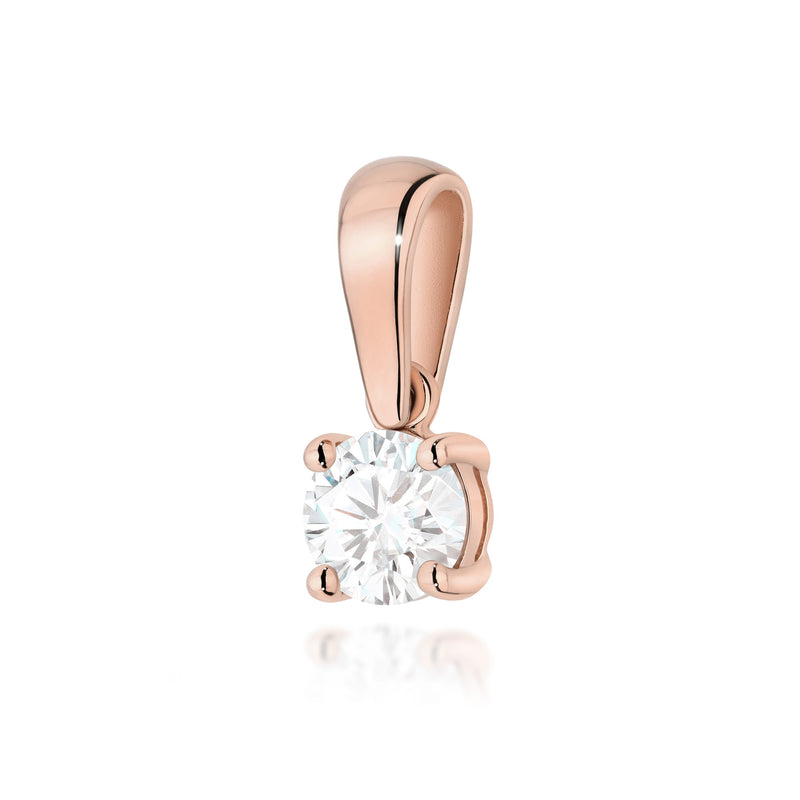 Pandantiv Aur 14K cu Diamant Natural 0.70 ct, imaginea 5 din 12