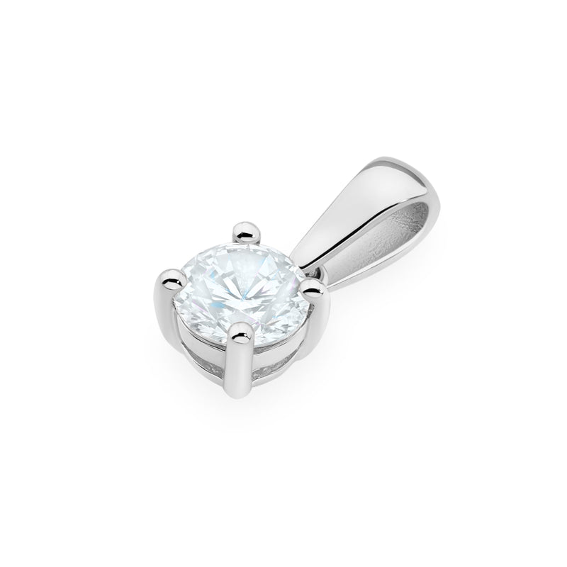 Pandantiv Aur 14K cu Diamant de Laborator 0.70 ct, imaginea 10 din 12