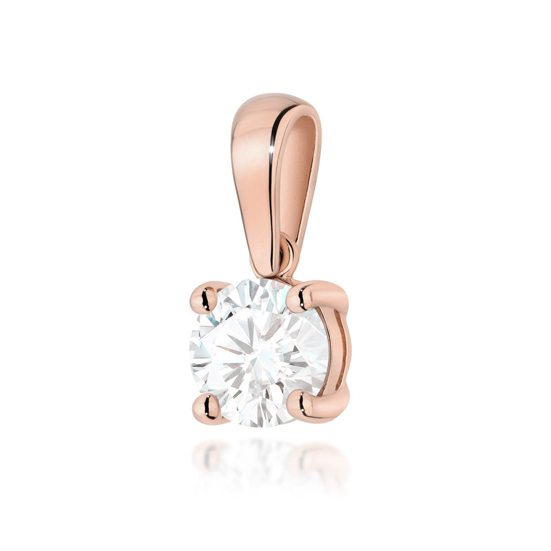 Pandantiv Aur 14K cu Diamant de Laborator 1.00 ct, imaginea 5 din 12