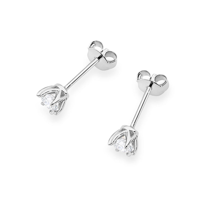 Cercei Aur 14K cu Diamant de Laborator 0.30 ct, imaginea 8 din 9