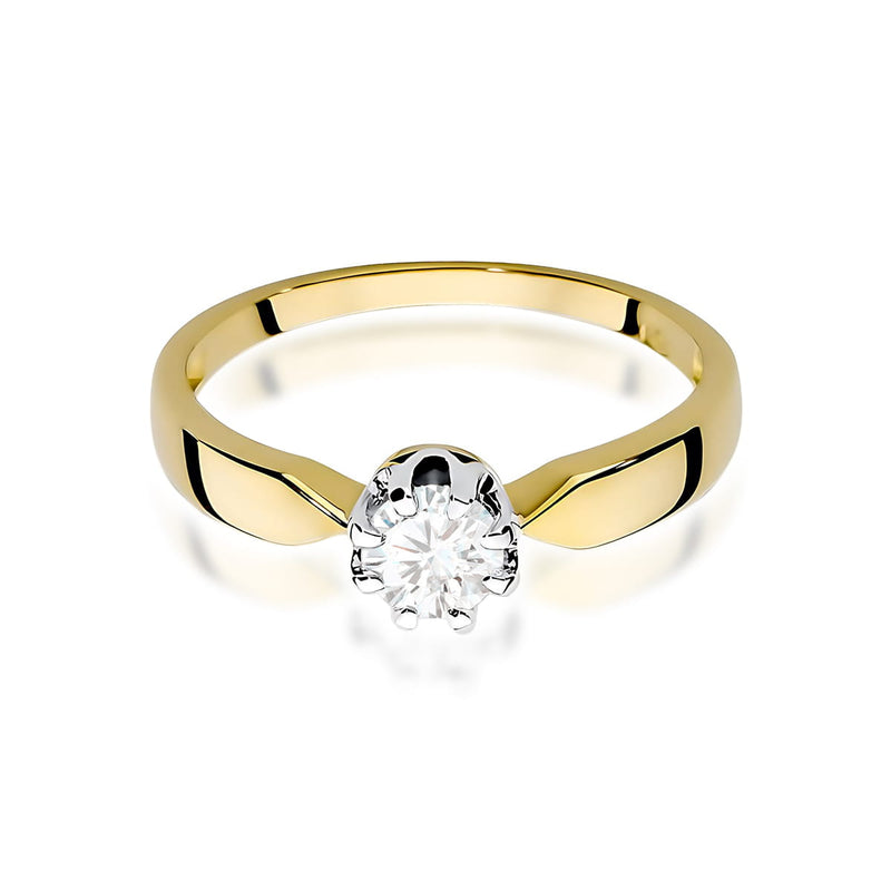 Inel Aur 9K cu Diamant de Laborator 0.50 ct, imaginea 2 din 6