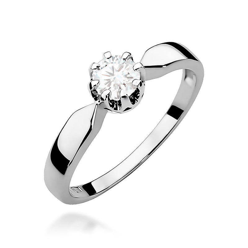 Inel Aur 9K cu Diamant de Laborator 0.50 ct, imaginea 4 din 6