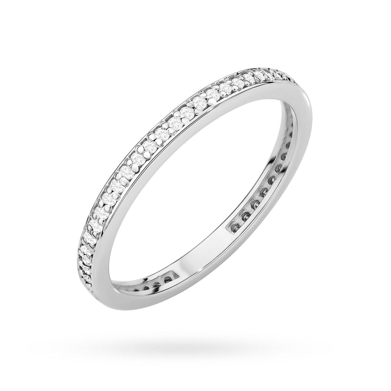 Inel Aur 9K cu Diamant Natural, imaginea 2 din 2