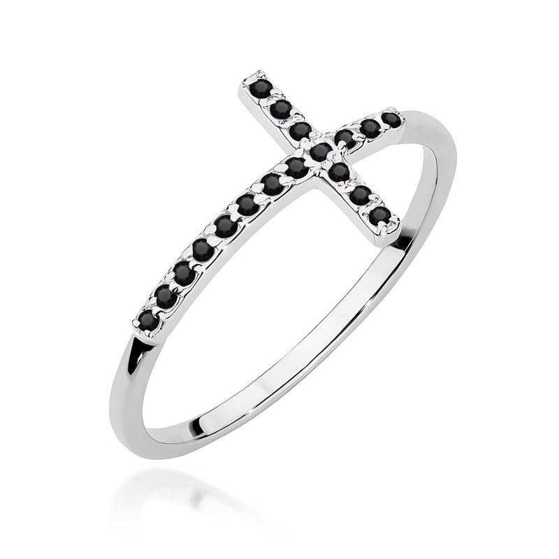 Inel Aur 9K cu Diamant Natural, imaginea 5 din 7