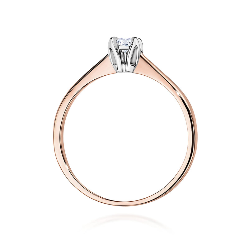 Inel Aur 14K cu Diamant de Laborator 0.30 ct, imaginea 7 din 12