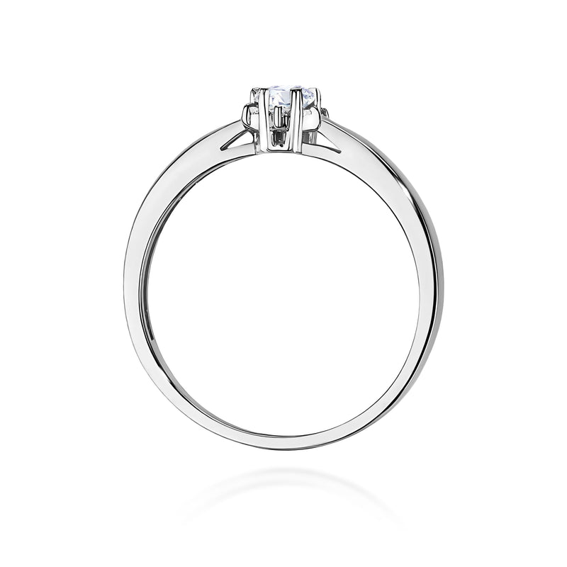 Inel Aur 14K cu Diamante de Laborator 0.15 ct, imaginea 10 din 12