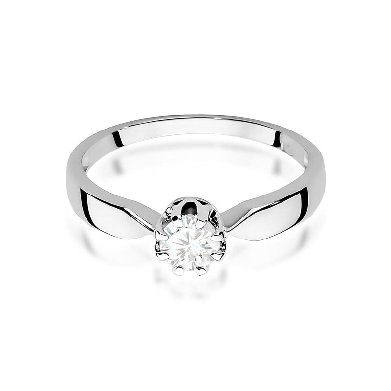Inel Aur 14K cu Diamant de Laborator 0.40 ct, imaginea 8 din 9