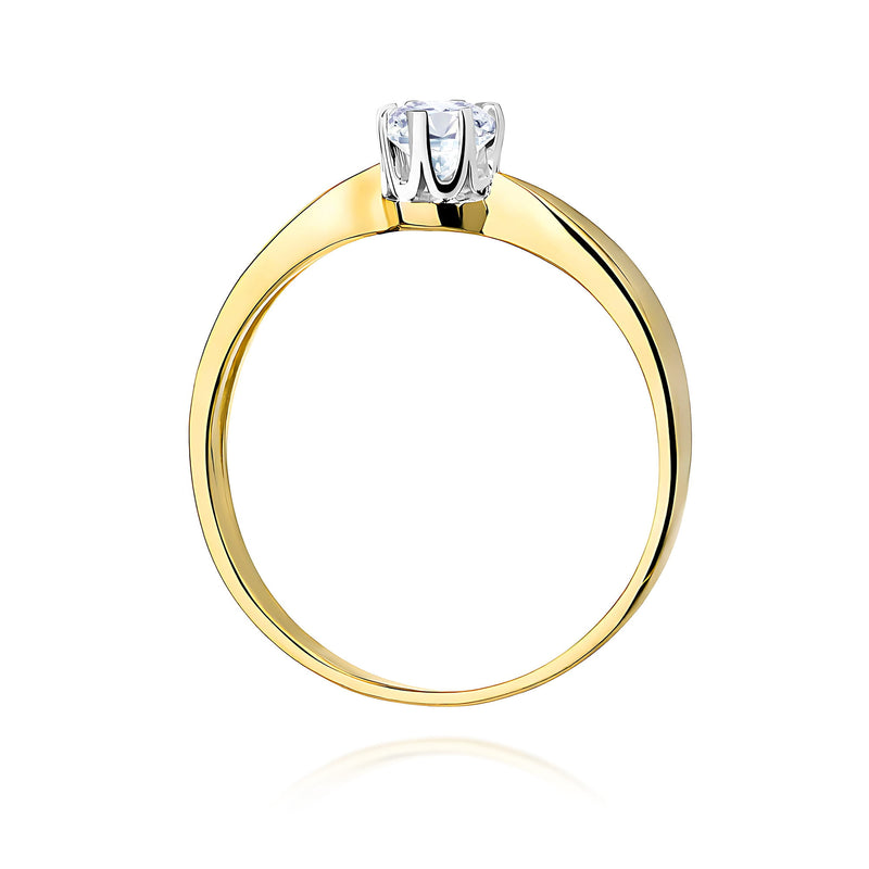 Inel Aur 14K cu Diamant de Laborator 0.50 ct, imaginea 3 din 9