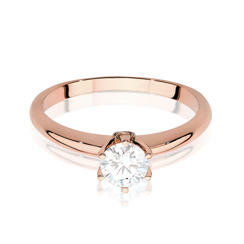 Inel Aur 14K cu Diamante de Laborator 0.54 ct, imaginea 6 din 12