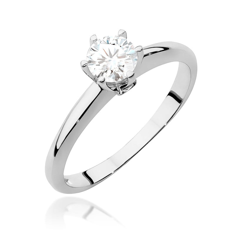 Inel Aur 9K cu Diamante de Laborator 0.54 ct, imaginea 5 din 8