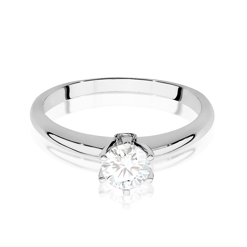 Inel Aur 9K cu Diamante de Laborator 0.54 ct, imaginea 6 din 8