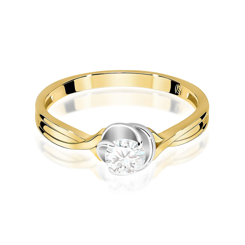 Inel Aur 14K cu Diamant de Laborator 0.30 ct, imaginea 2 din 12