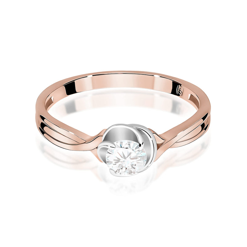 Inel Aur 14K cu Diamant de Laborator 0.30 ct, imaginea 6 din 12