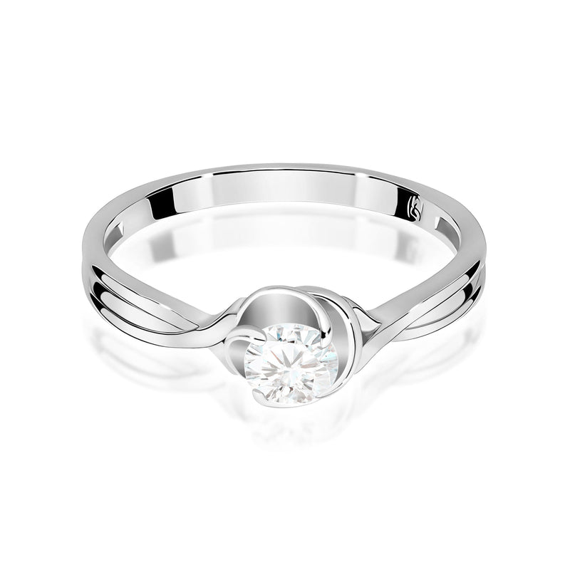 Inel Aur 9K cu Diamant Natural 0.30 ct, imaginea 6 din 8