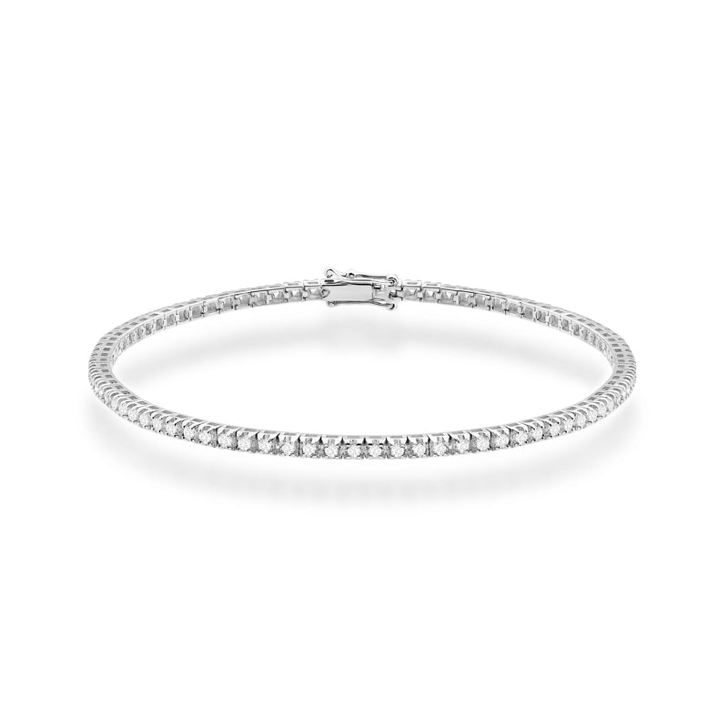Bratara Aur 14K cu Diamante de Laborator 1.15 ct, imaginea 5 din 6